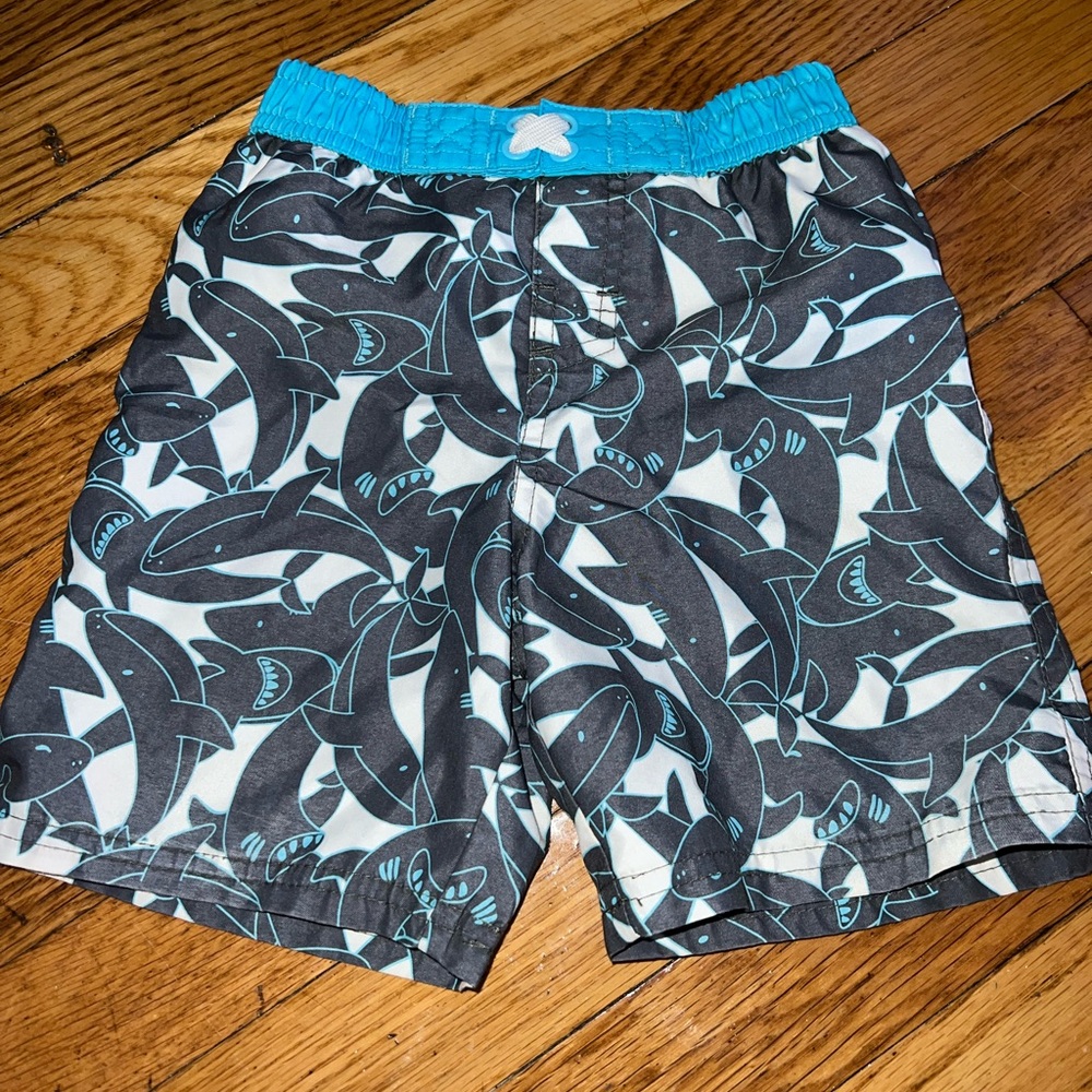 Freestyle Revolution Boys Shark Print Swim Trunks Size 2T